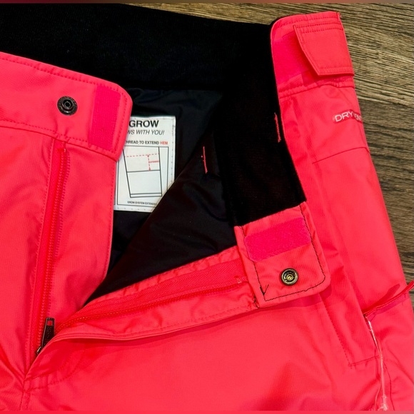 NWTs The North Face Girls Freedom Insulated Ski Pant. Radiant Poppy. XL (14/16) - Picture 6 of 14